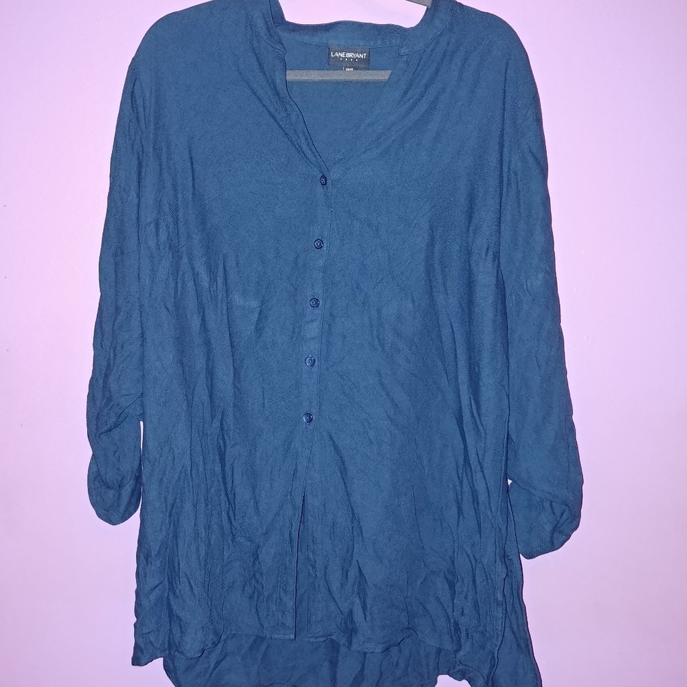 Lane Bryant Button down shirt